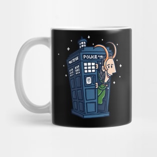 Loki's blue box Mug